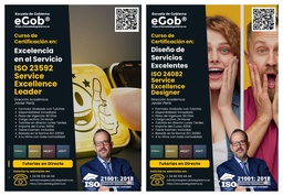 Doble Certificación en Excelencia en el Servicio y Diseño de Servicios Excelentes
